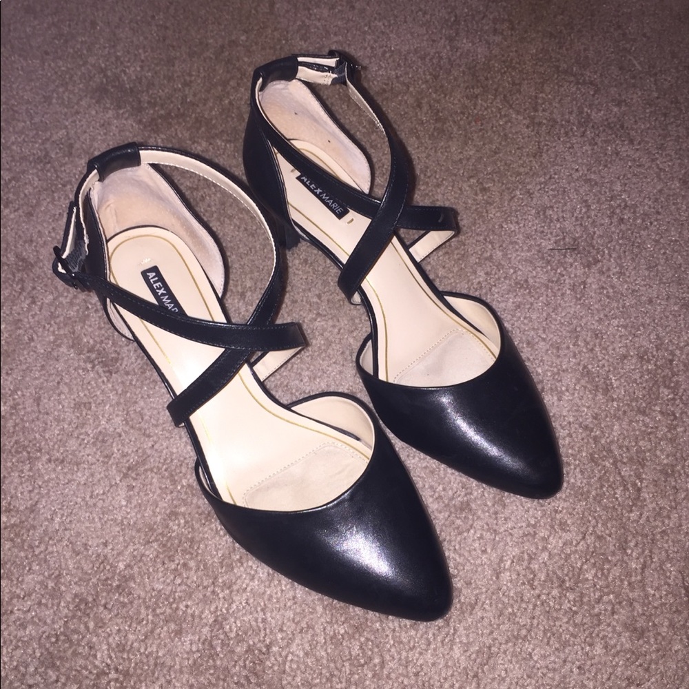 Alex Marie leather heels